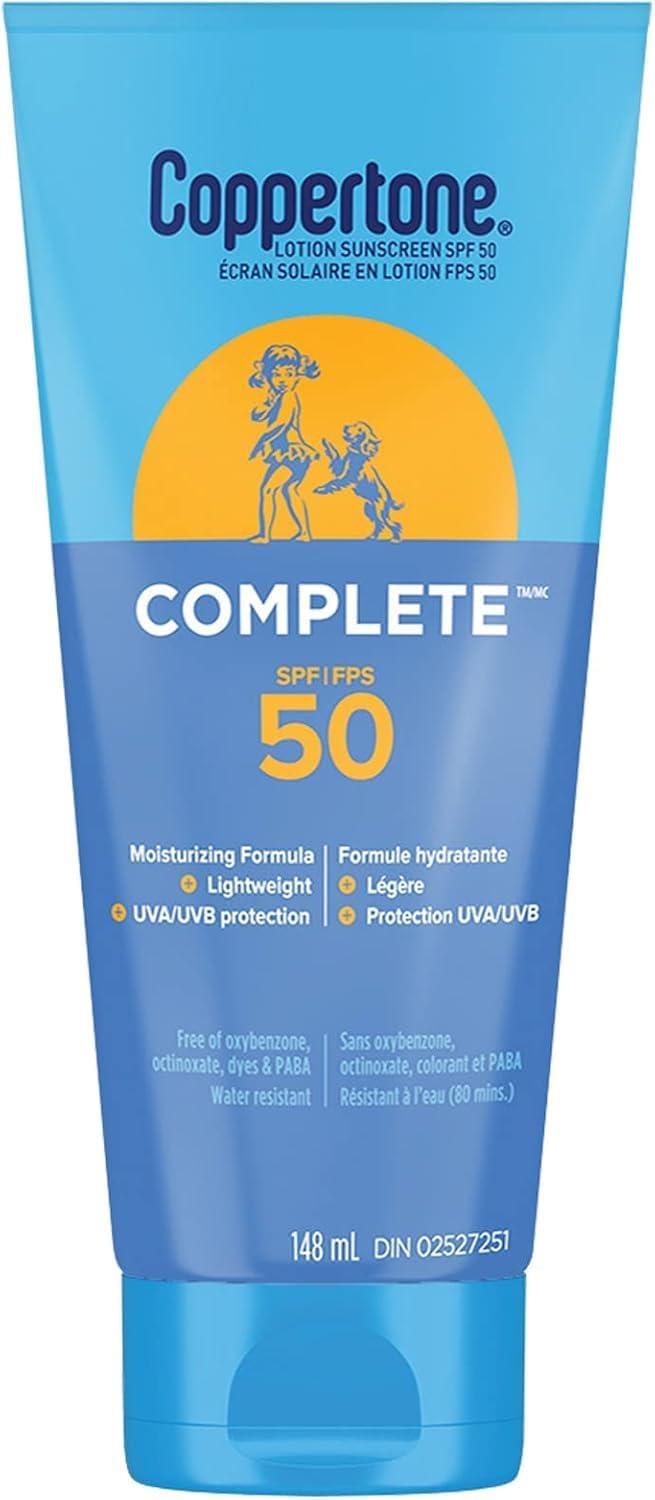 COPPERTONE COMPLETE SUNSCREEN LOT SPF50 148ML LOTION