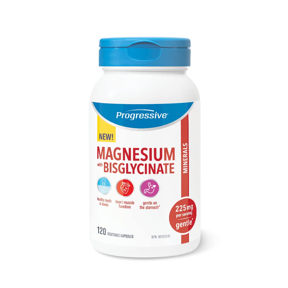 Progressive Magnesium Bisglycinate 120caps