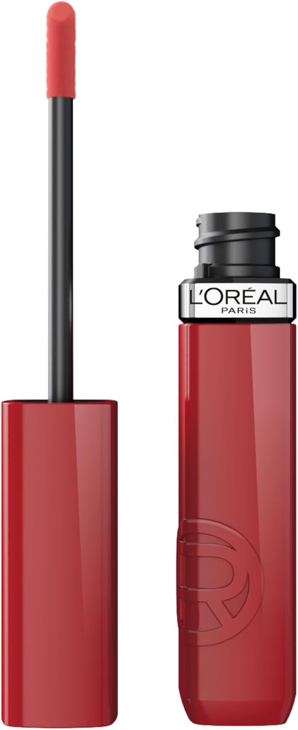 L'OREAL INFALLIBLE LAQUE LIPSTICK DRUNK IN ROSE pack of 2