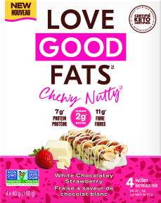 Love Good   Chewy Nutty Bars   Chewy-Nutty White Chocolate Strawberry BarX 40G