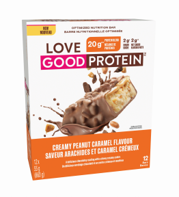 Love Good   Protein Bars   Peanut Caramel Protein Bar12X55G