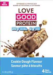 Love Good   Protein Bars   Cookie Dough Protein Bar4 X 55G