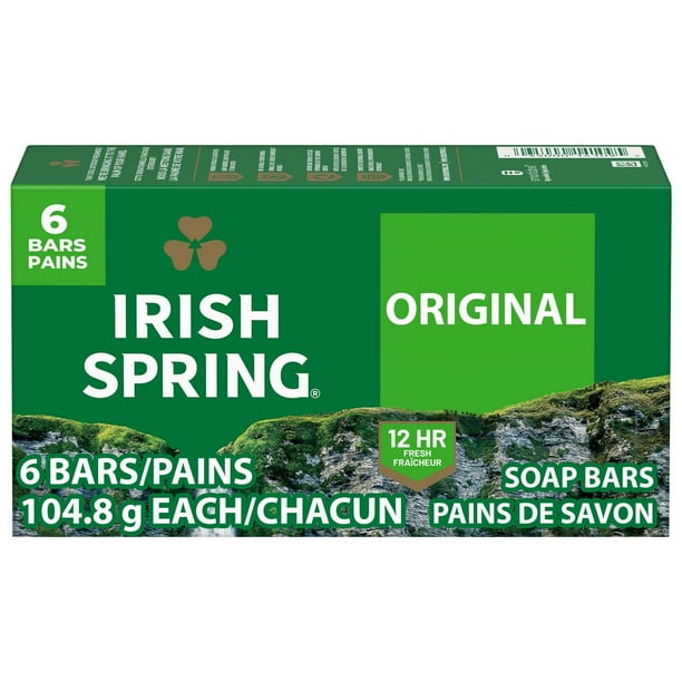 IRISH SPRING BAR ORIGINAL 6PK