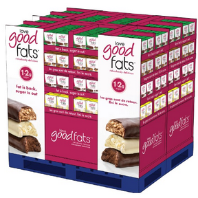 Love Good Foods   Full Pallet - 672bx - Core 4pks 1disp