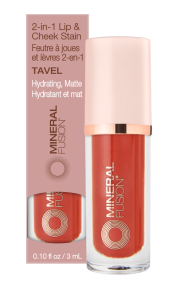 Mineral Fusion Natural Brands 2 in 1 Lip & Cheek Stain Tavel 3ml