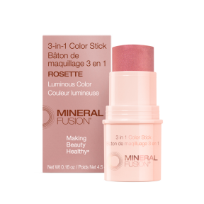 Mineral Fusion Natural Brands 3-In-1 Color Stick Rosette 4.5g