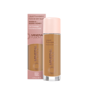 Mineral Fusion Natural Brands   Liquid Foundation Warm 6 30ml