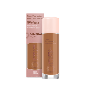 Mineral Fusion Natural Brands   Liquid Foundation Deep 4 30m