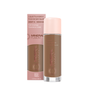 Mineral Fusion Natural Brands   Liquid foundation Deep 6 30ml