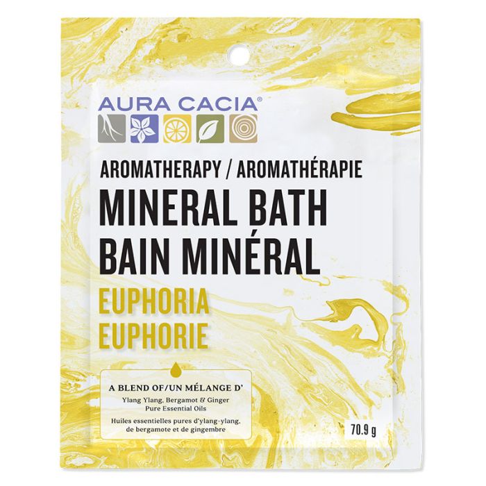 Aura Cacia Euphoria Mineral Bath 6 x 71g