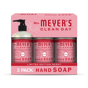 Mrs. Meyer's Clean Day Holiday Hand Soap 3pk Peppermint 3pk