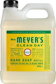 Mrs. Meyer's Clean Day Hand Soap Refill - Honeysuckle 975ml