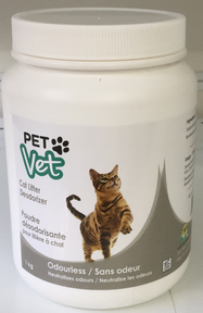 PetVet   Cat litter Deodorizer odourless 1kg