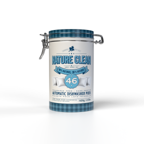 Nature Clean   Automatic Dishwasher Pods Tin 46ct