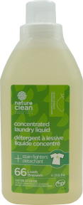 Nature Clean   Laundry Liquid   Concentrated Laundry Detergent Lemon1L