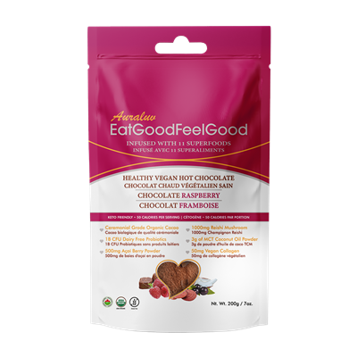 EATGOOD FEELGOOD_Hot Chocolate Raspberry, 200g
