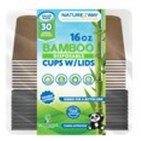 NatureZway   Hot Cups W/lid 16oz 8 x 30pk