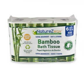 NatureZway   Bath Tissue - 2ply 400 Sheets/pk 8 x 6pk