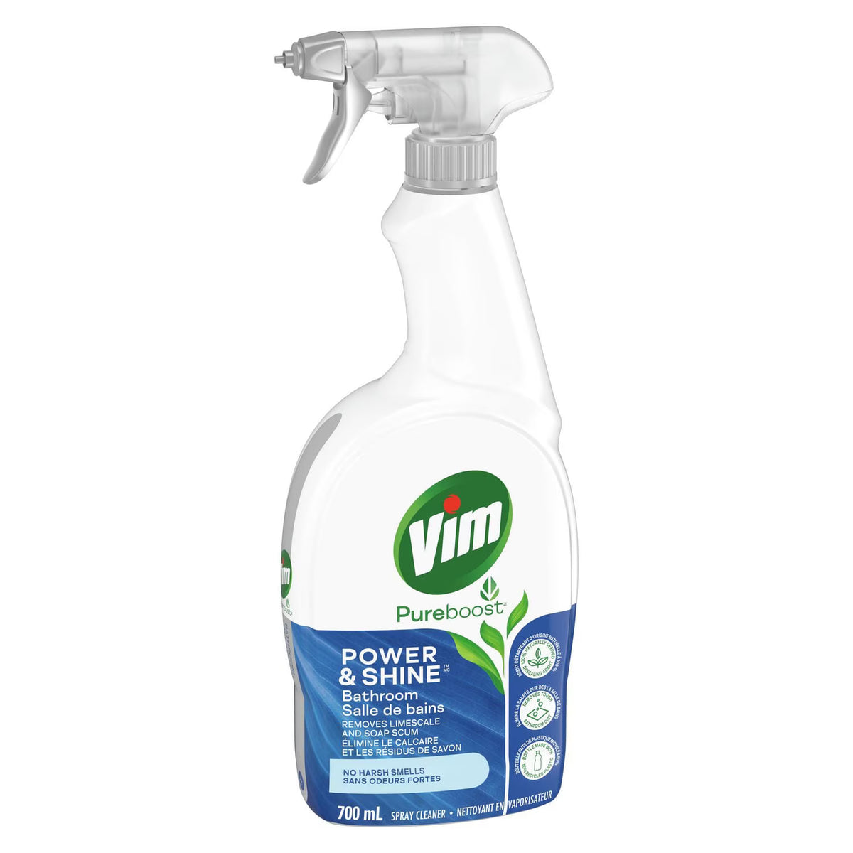 VIM POWER & SHINE CLEANER WITH BLEACH 700ML pack of 12