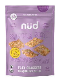 Nud Fud   Crackers   Simple Seed Crackers66G