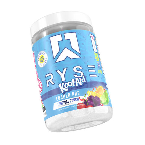 Ryse Loaded Pre (Bilingual) | Kool-Aid Tropical Punch | 30 Servings