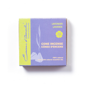 Maroma   Lavender Cone Incense 10un