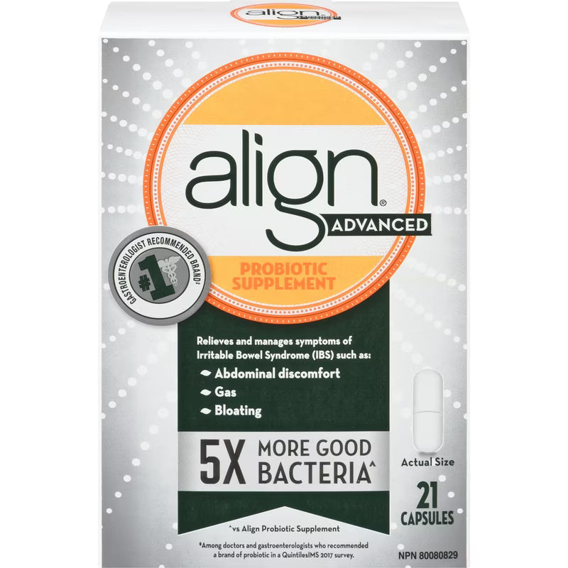 ALIGN ADVANCED PROBIOTIC SUPPLEMENT CAPS 21 CAPSULE