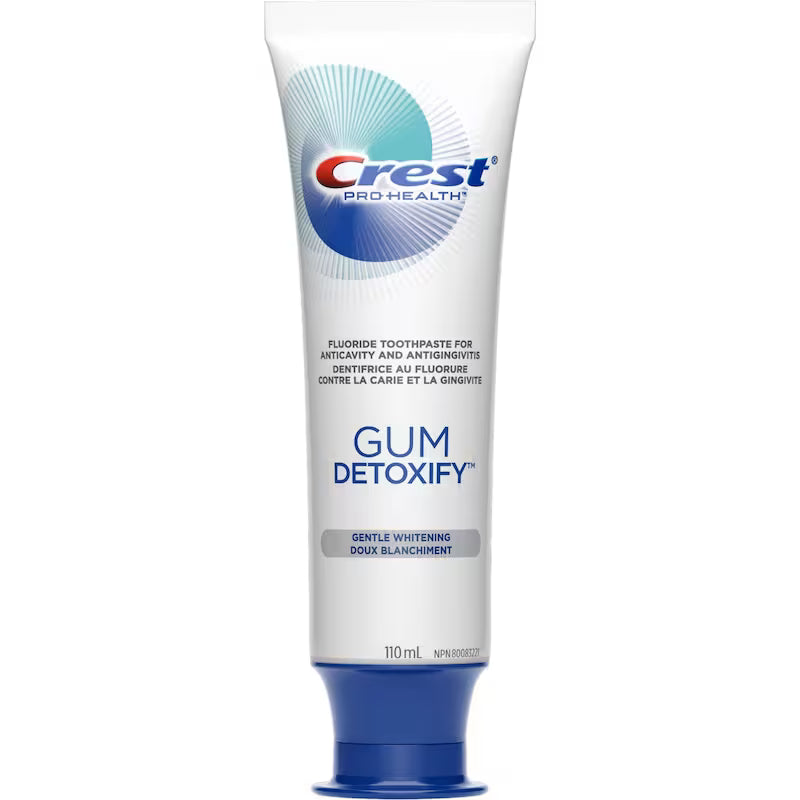 CREST P-H GUM DETOXIFY T/P GENTLE WHITENING 110ML TOOTHPASTE