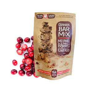 Made with Local-Cranberry Chocolate Granola Bar Mix