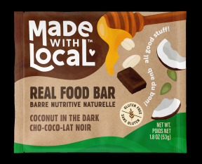 Made with Local-Real Food Bar - Coconut in the Dark