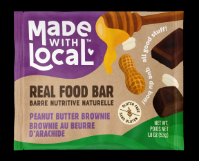 Made with Local-Real Food Bar - PB Brownie