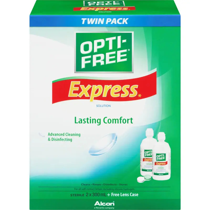 OPTI FREE EXPRESS SOLUTION TWIN BN 2X300ML SOLUTION