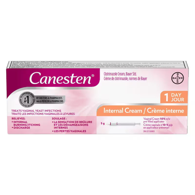 CANESTEN CR VAGINAL 1 DAY 5G CREAM