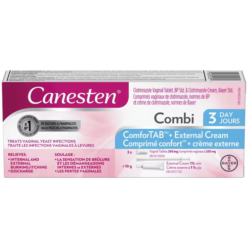 CANESTEN COMBIPACK TREATMENT 3DAYS CREAM