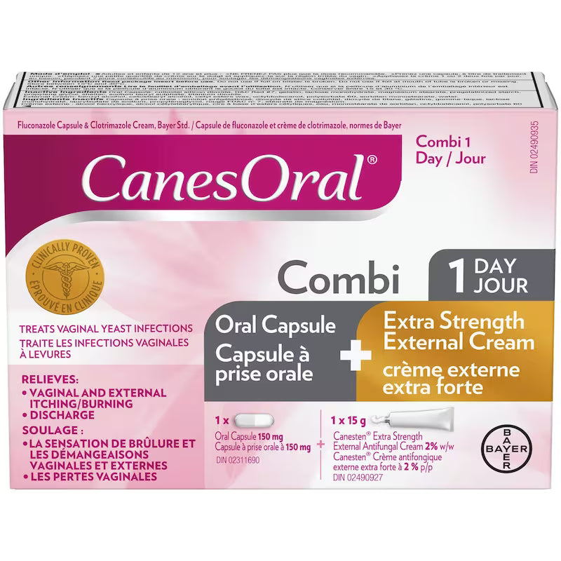 CANESORAL COMBIPACK CR 15G + CAPS 1 CAPSULE