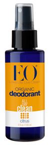 EO Products   Organic Deodorant Spray - Citrus 118ml