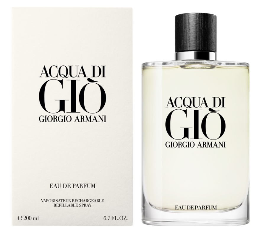 Giorgio Armani Men Acqua Di Gio 200 ml Eau De Parfum Refillable Spray