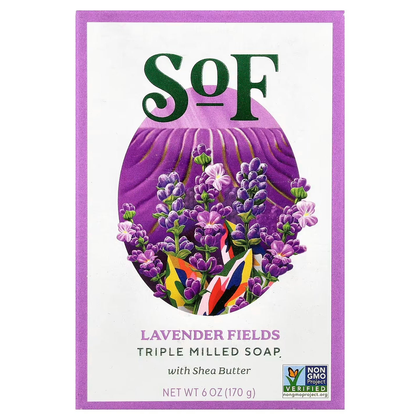 SOUTH OF FRANCE Natural Soap Lavender,170g
