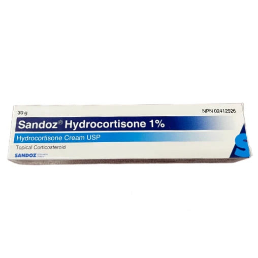 HYDROCORTISONE CR 1% 30G SDZ CREAM