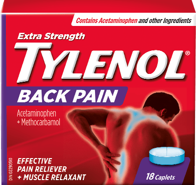 TYLENOL BACK PAIN CPLT 18 TABLET