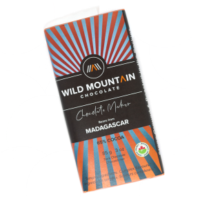 Wild Mountain Chocolate   Madagascar Dark Chocolate 65% 12 x 85g
