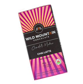Wild Mountain Chocolate   Chai Latte Dark Chocolate 60% 12 x 85g