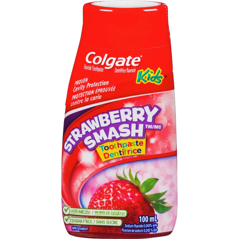 TOOTHPASTE COLGATE LIQ 2/1 KIDS STRAWBERRY 100ML TOOTHPASTE