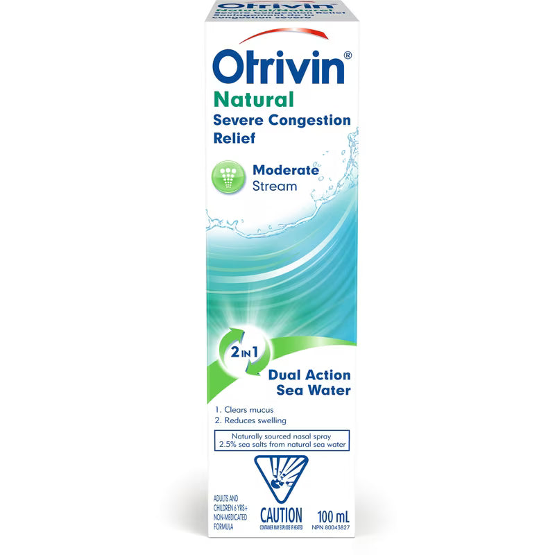OTRIVIN SALINE W/SEA WATER HYPERTON 100ML SOLUTION