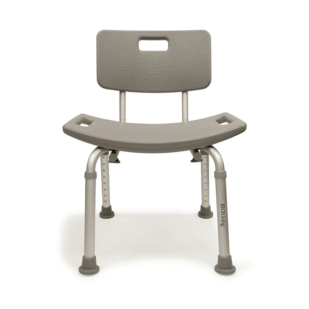BIOS LIVING BATH & SHOWER BENCH W/BACKREST