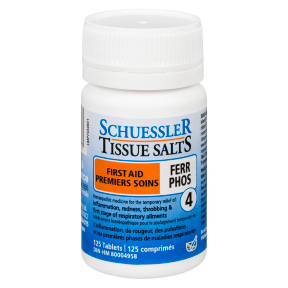 Schuessler tissue salts - FERR PHOS 125 tabs - (6X)
