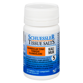 SCHUESSLER TISSUE SALTS - TABLETS KALI MUR 125 tabs - (6X)