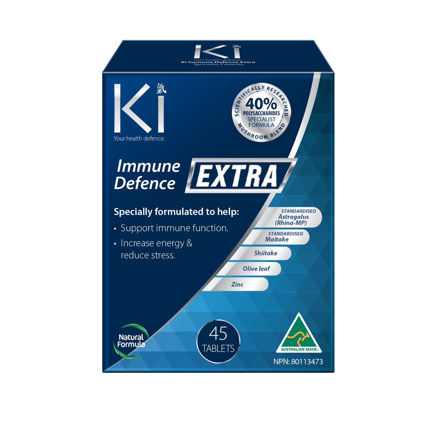 Ki - Ki Immune Defence Extra - 45 tabs