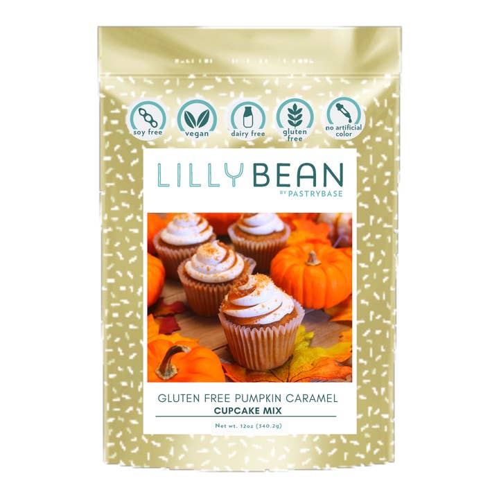 LILLY BEAN Seasonal LILLY BEAN Seasonal Pumpkin Caramel Cupcake Mix 340g