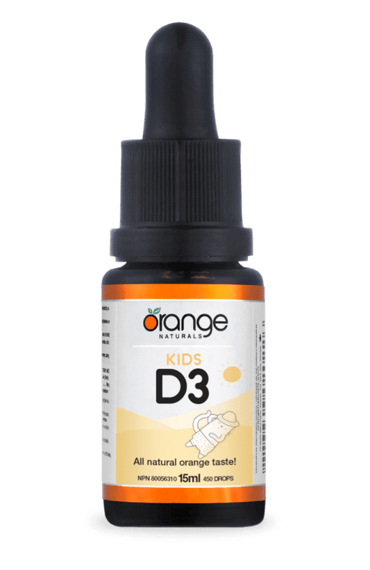 Orange Naturals      Kids D3 Drops 400IU - Orange      15 ml